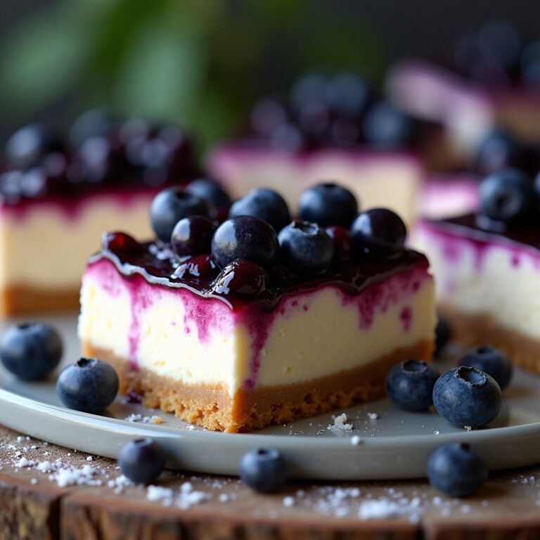 Blueberry Cheesecake Bars