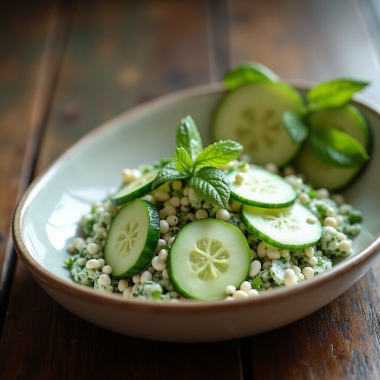 Creamy Cucumber salad