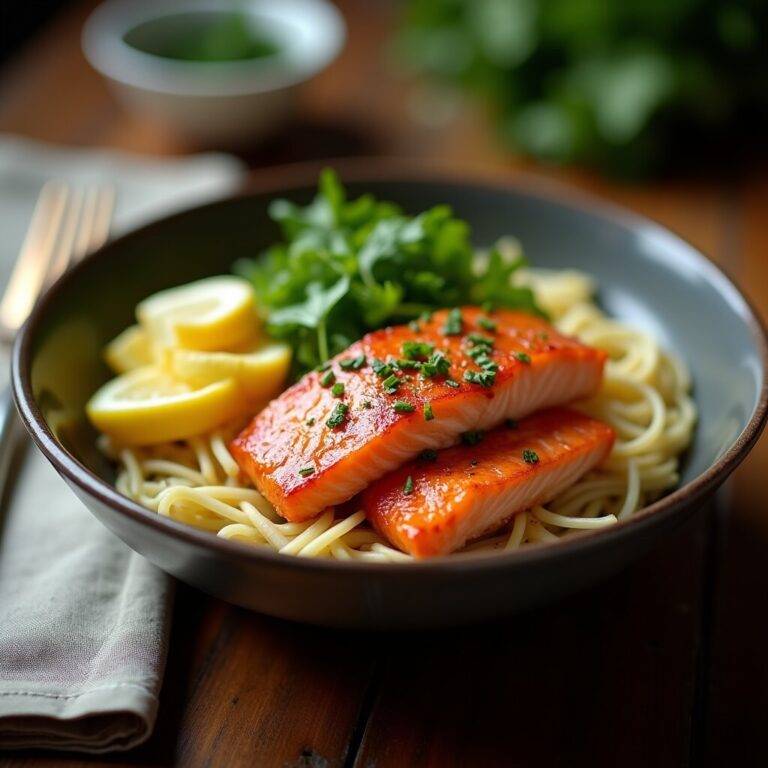 Honey Garlic Salmon Bowl