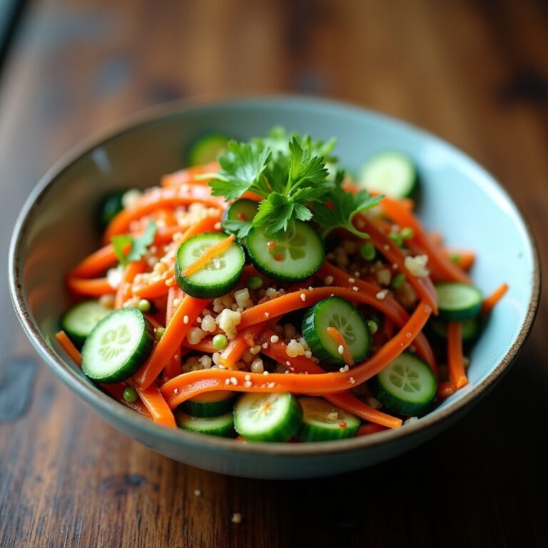 Korean Spicy Cucumber salad